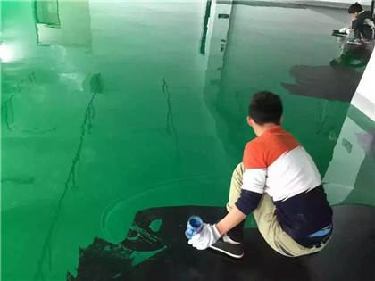 琼山下面给你一份环氧地坪漆施工的完整流程